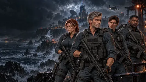 Rook, Spark, Ghost and Brick in Project Blackstar